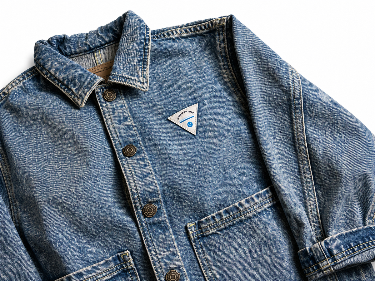 American Vintage Kids Denim Jacket – Size 7 Years old children