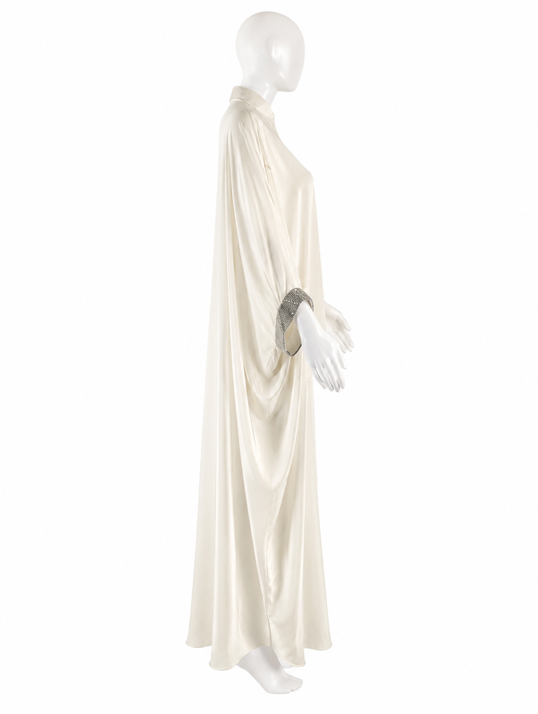 Brunello Cucinelli Silk Monili Asymmetric Shirt size S ladies