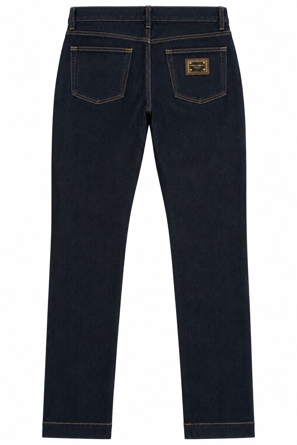 Dolce & Gabbana Deep Blue Stretch Denim Grace Jeans – Approx. Size M / UK 10 ladies