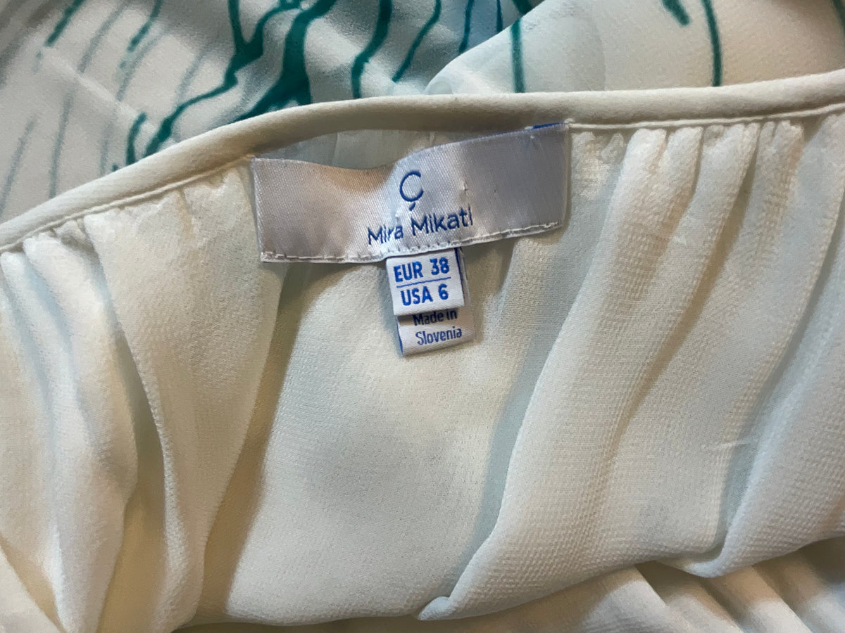 Ç x Façonnable Mira Mikati Capsule Collection Maxi Long Dress Size EU 38 US 6 ladies