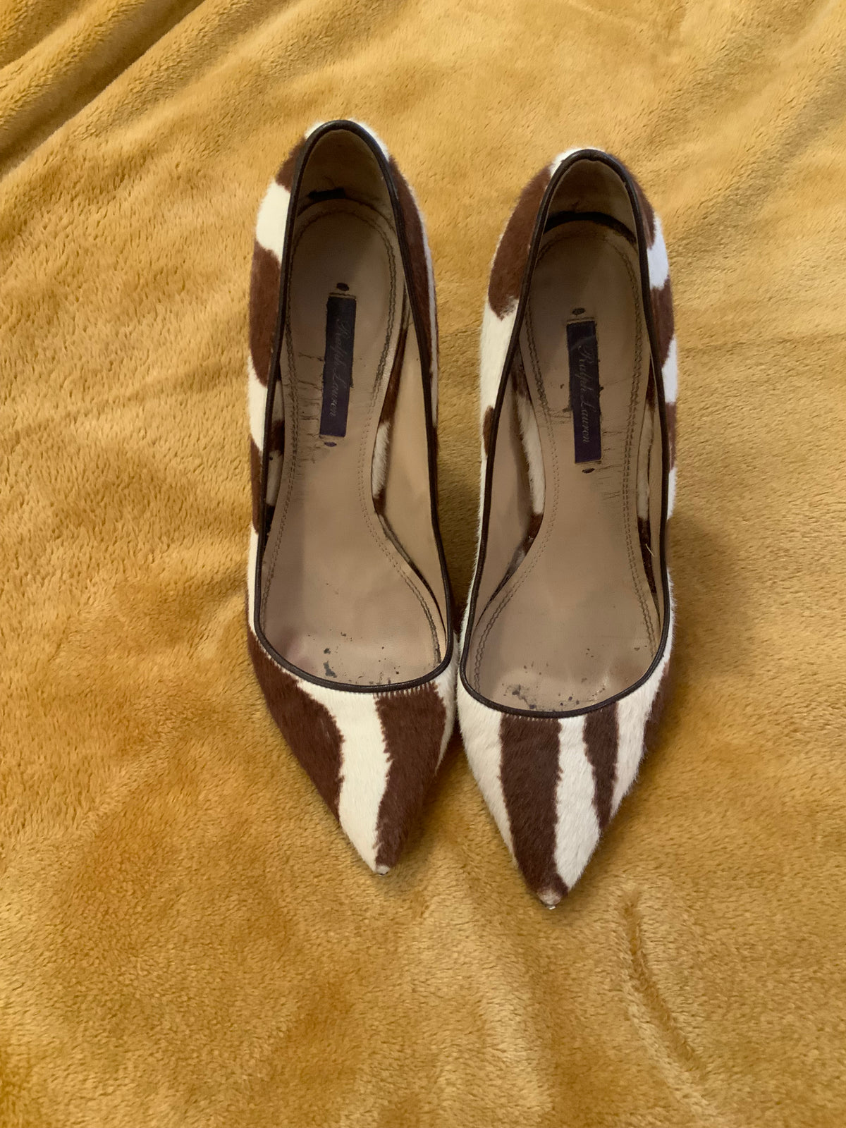 Ralph Lauren Collection Calfskin Pumps Heels Shoes Size US 9 UK 6 EU 39 ladies