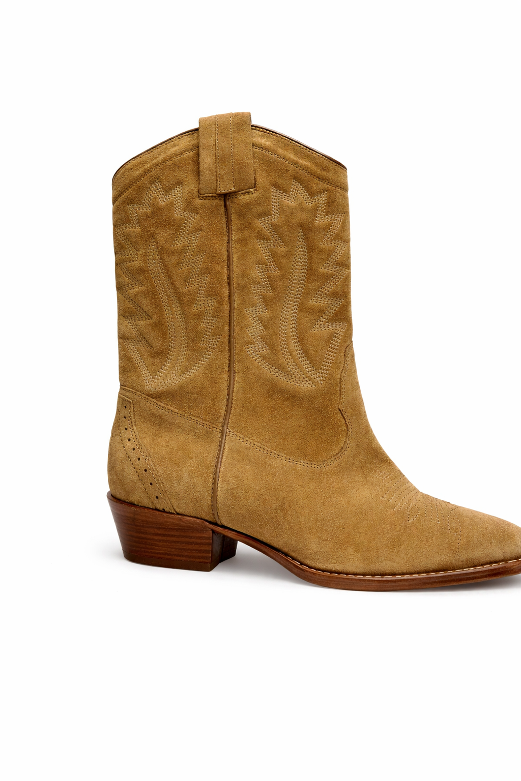 Polo Ralph Lauren Texan boots in suede leather size 8B 38 ladies