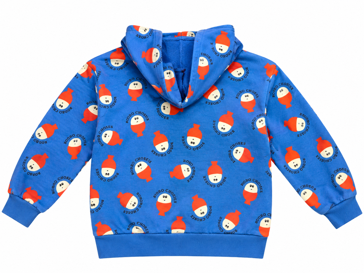 Bobo Choses Kids’ Printed Zip-Up Hoodie – Age 10–11 Years / 148 cm children