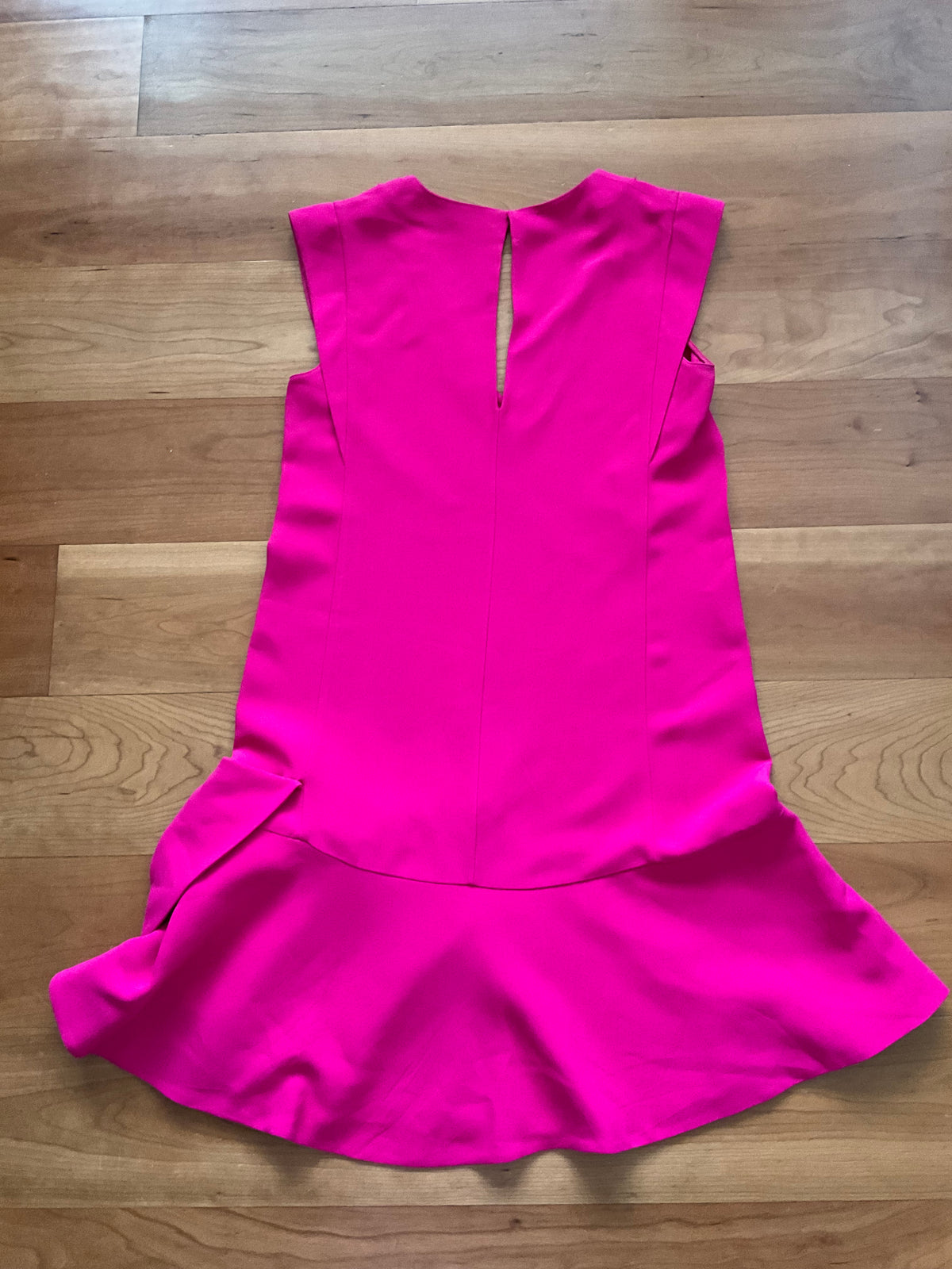 Wonderful MIU MIU Pink Ruffeled Bow Detail Dress Size I 38 fits US 6 UK 2 XS ladies