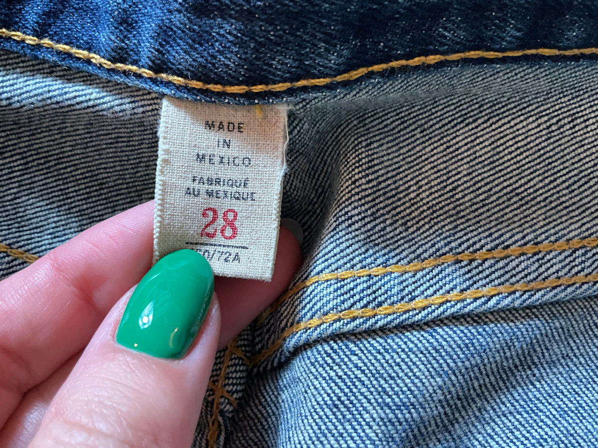 RRL by Ralph Lauren Womens Vintage Boot Eastbend Jean Eastbend Wash Size 28 ladies