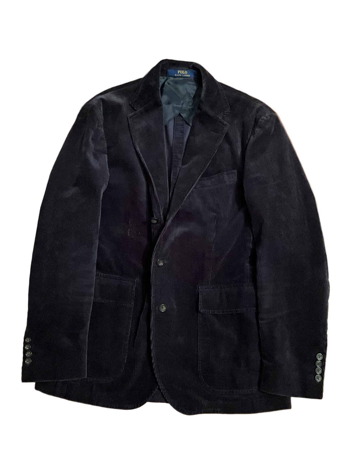 Polo Ralph Lauren Corduroy Brown Blazer Jacket size US 40R Uk 50R men