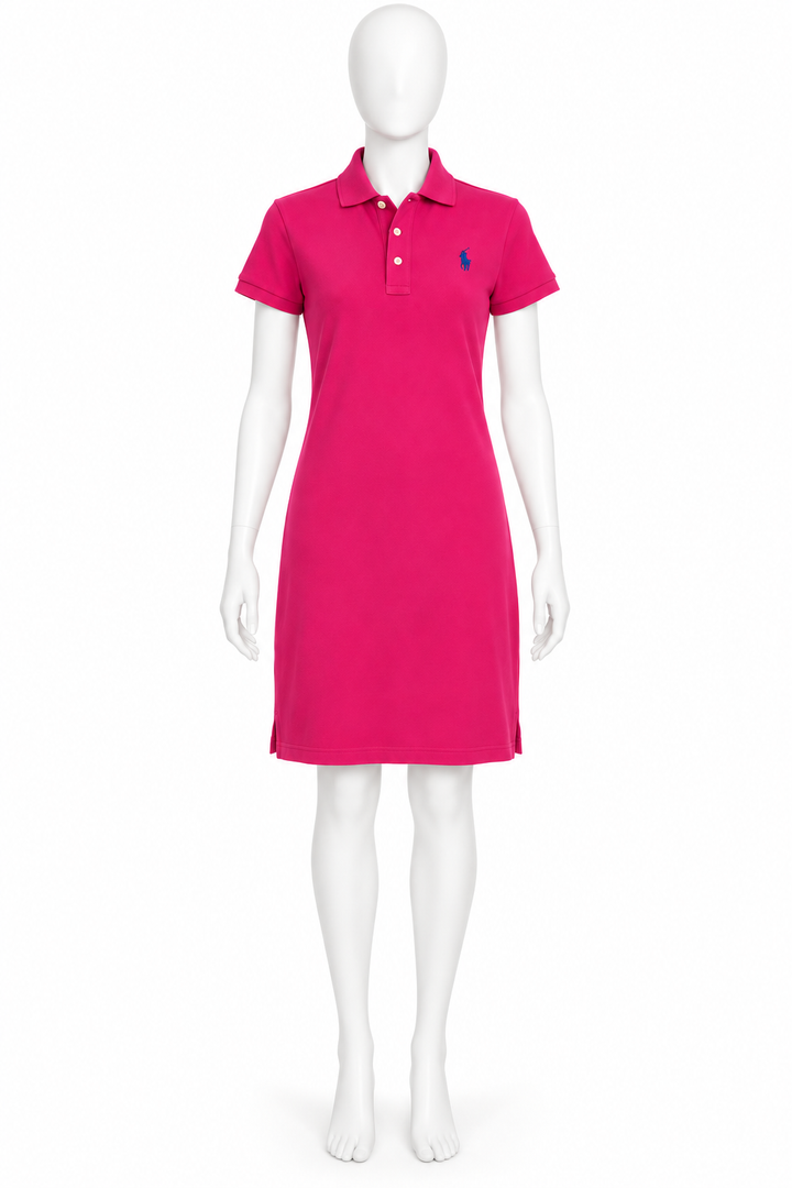 Ralph Lauren Pink Polo Dress size M medium ladies