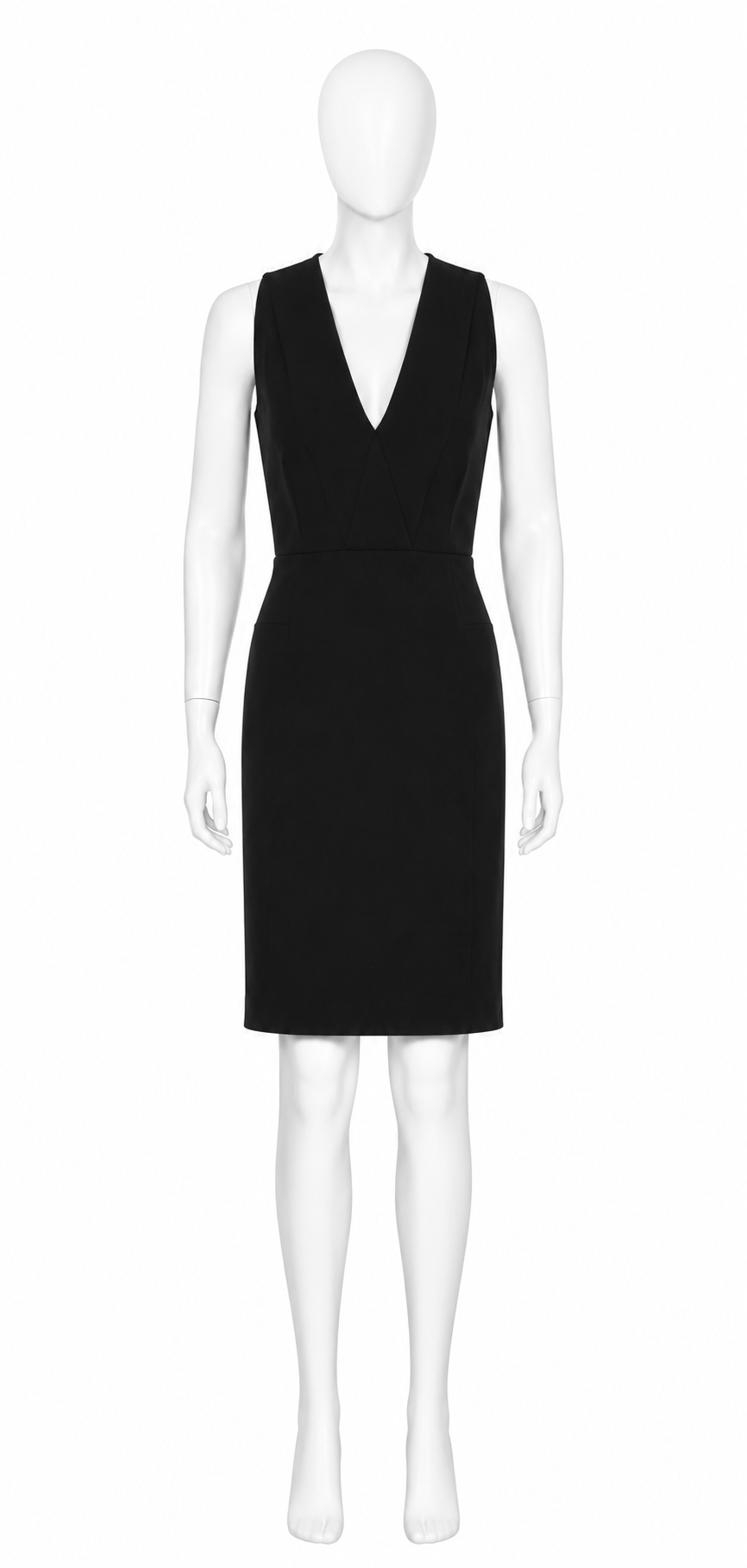 Gucci Black Sleeveless Knee-Length Dress Size IT 36 / XS ladies