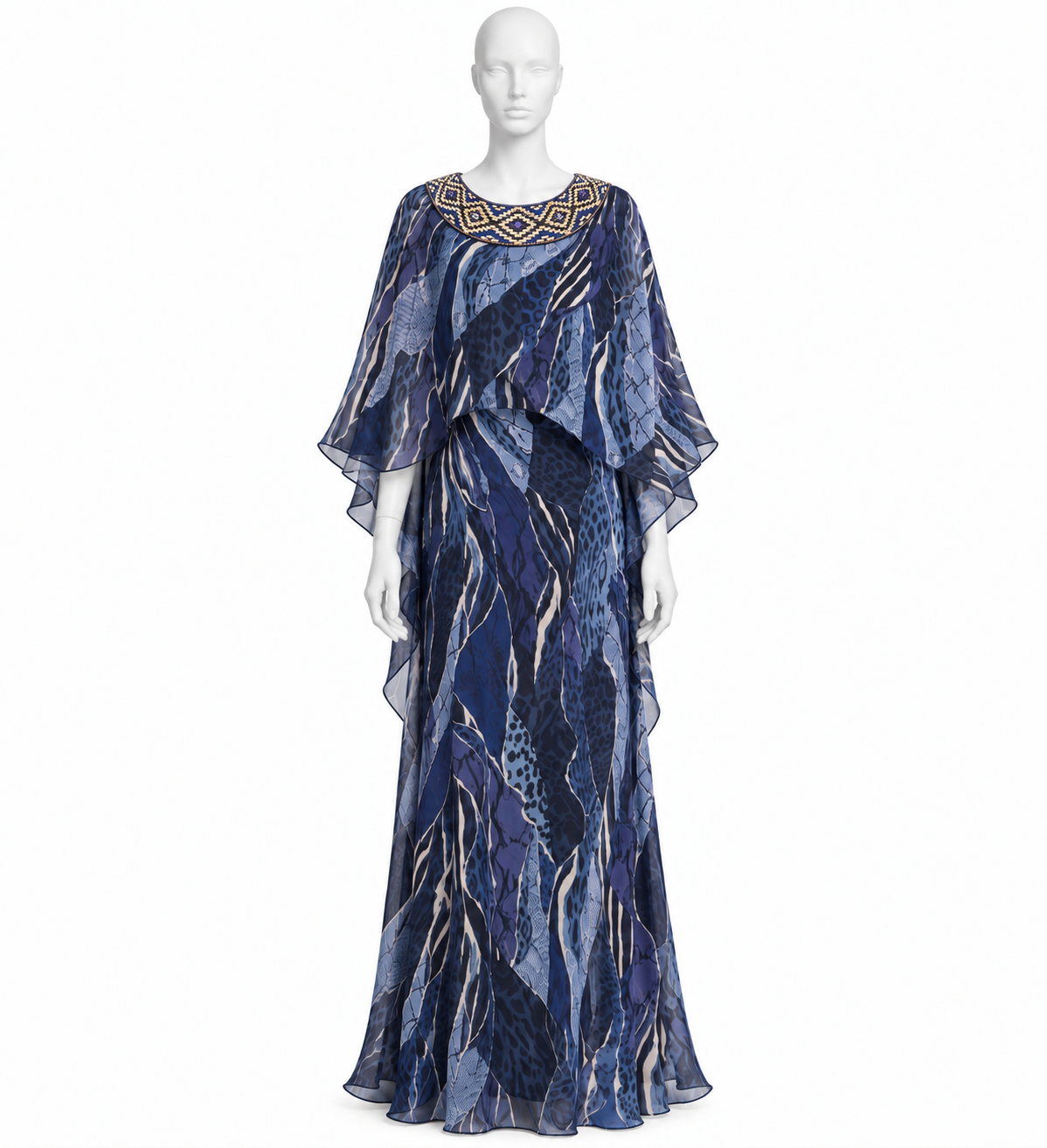 Matthew Williamson Silk Embellished Maxi Gown ladies