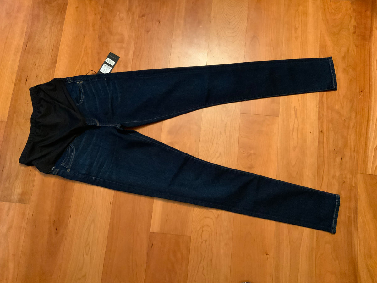 CITIZENS OF HUMANITY AVEDON SCULPT FIT OVER THE BELLY SKINNY LEG MATERNITY JEANS ladies