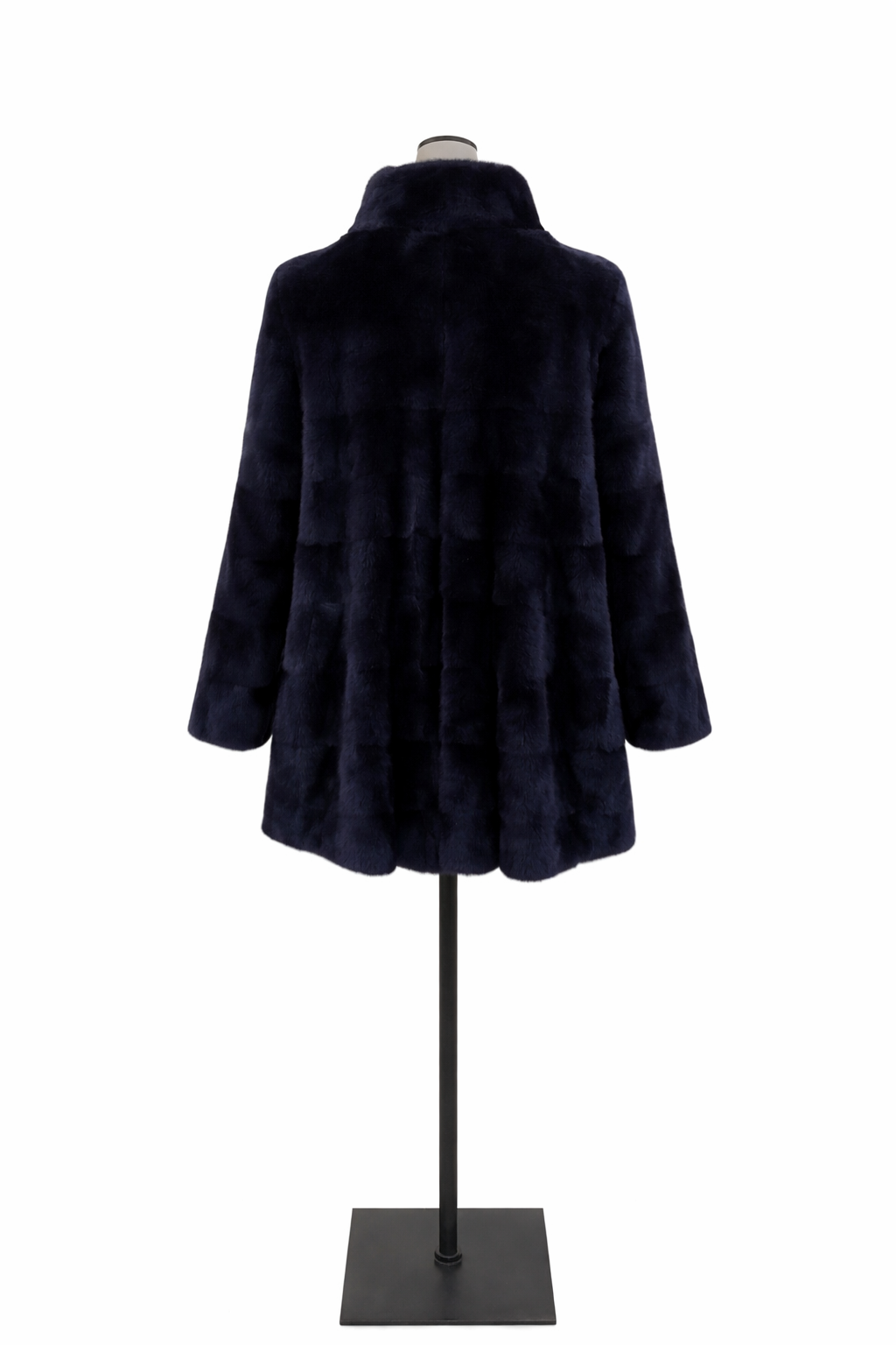 Dario Modena Roma Real Mink Fur Coat Jacket Size I 44 UK 12 US 8 ladies