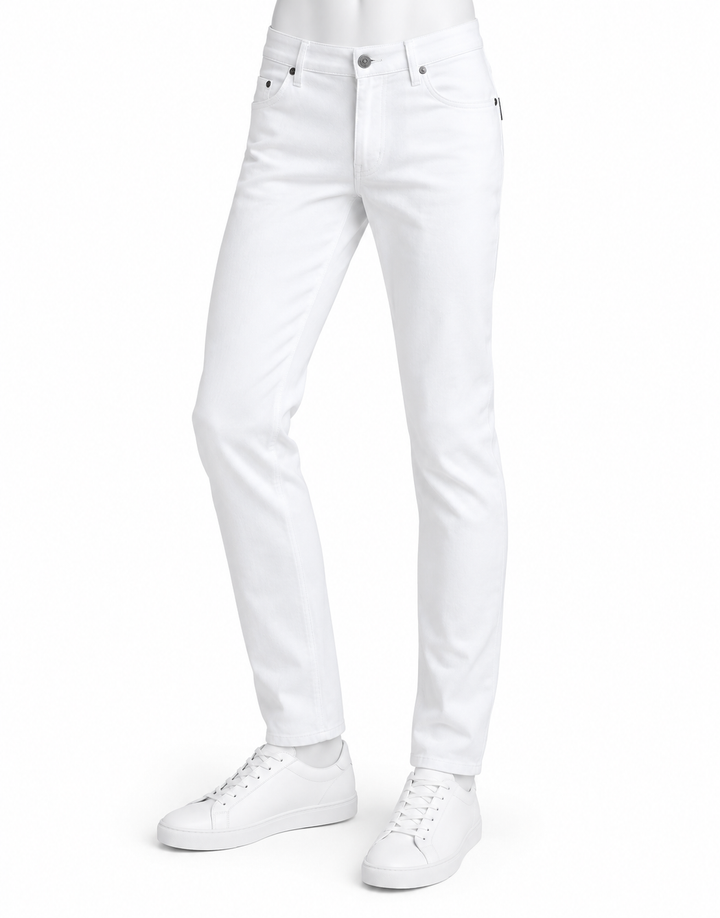 Dolce & Gabbana Men’s White Slim Fit Jeans – Size IT 50 men