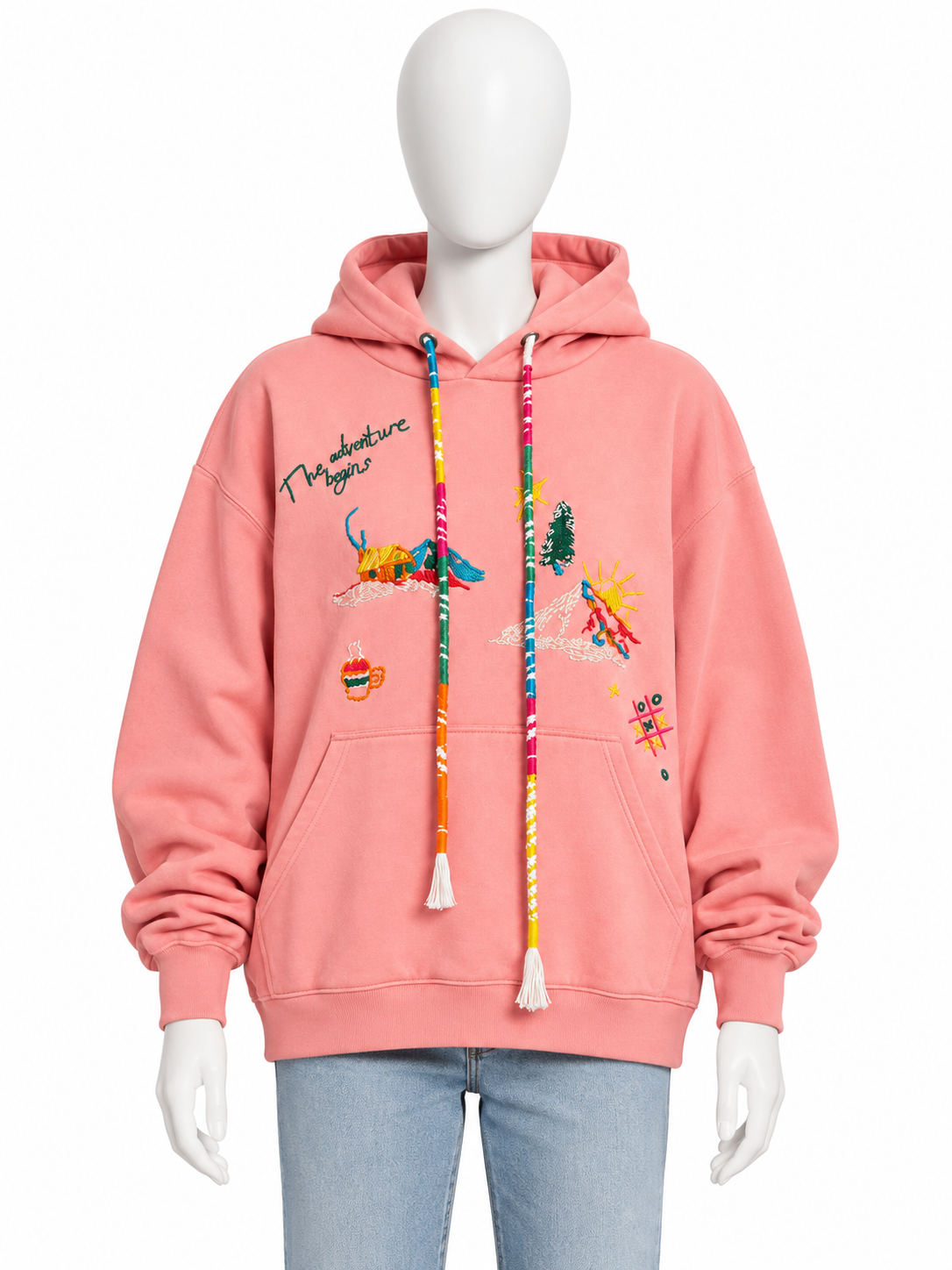 Mira Mikati Embroidered Adventure Hoodie ladies