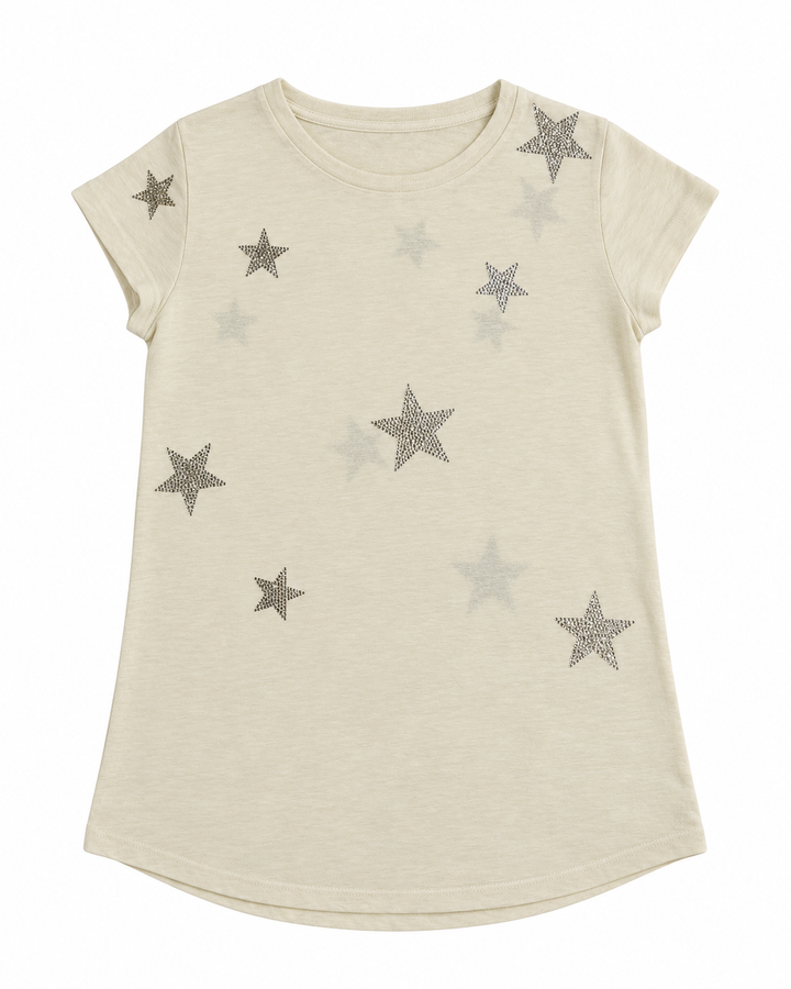 Zadig & Voltaire Skinny Stars Strass T-shirt ladies