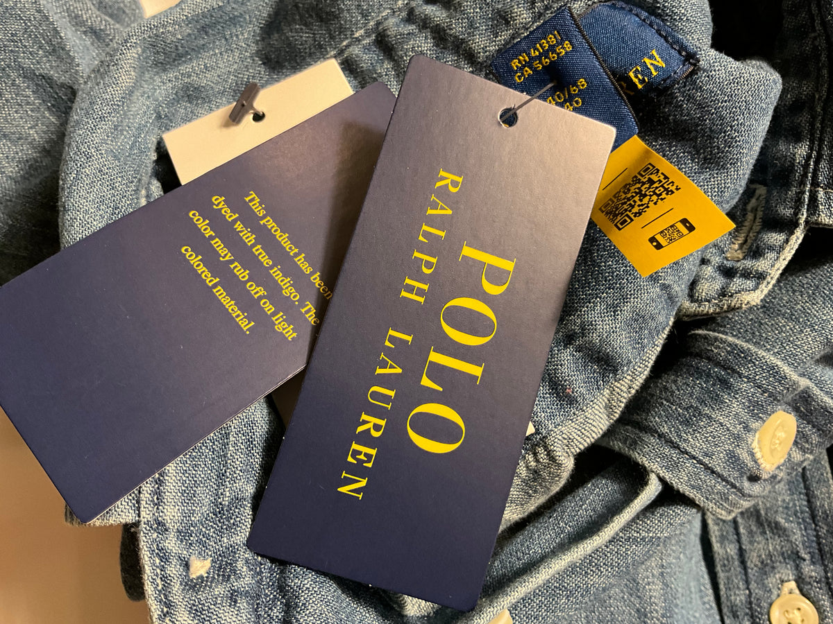 Polo Ralph Lauren Denim Shirt size 8 years children