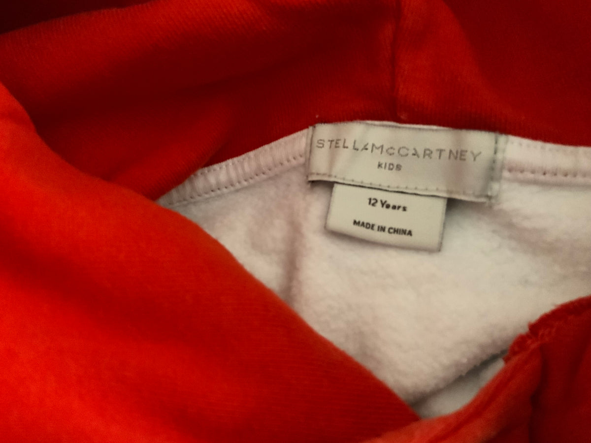 Stella McCartney KIDS Colorblock FUN Sweatshirt Hoodie Size 12 years children