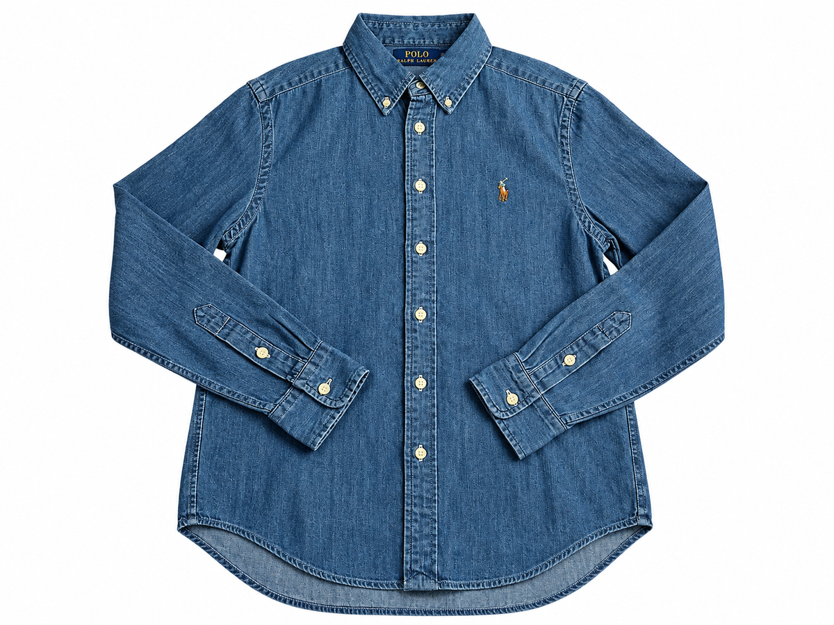 Polo Ralph Lauren Boys Denim Shirt M 10-12 years children