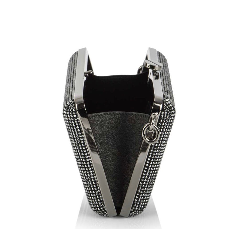 Tom Ford Crystal-Embellished Mini Clutch Bag with extra strap Handbag ladies
