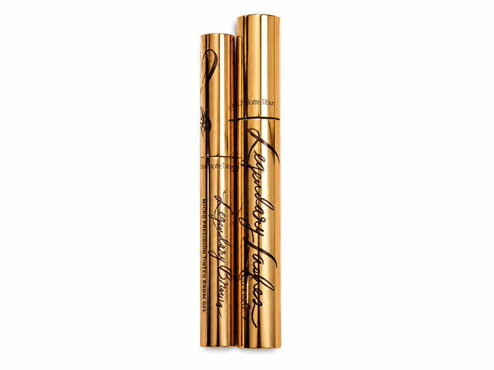 Charlotte Tilbury Legendary Lashes Volume 2 Mascara & Micro Precision Tinted Brow Gel Dark Brown – Lot of 2 ladies