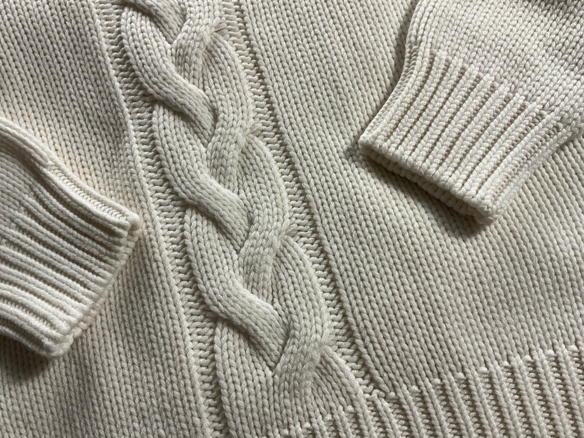 Herno White Cashmere Turtleneck Sweater Jumper Size I 38 XS ladies