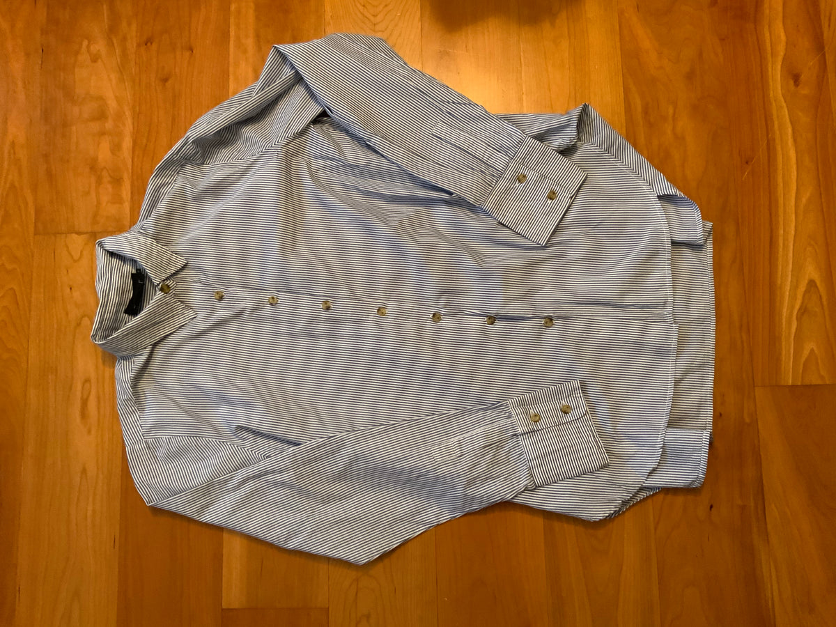 HATCH Maternity Classic Button-Down Shirt SIZE 0 XS LADIES