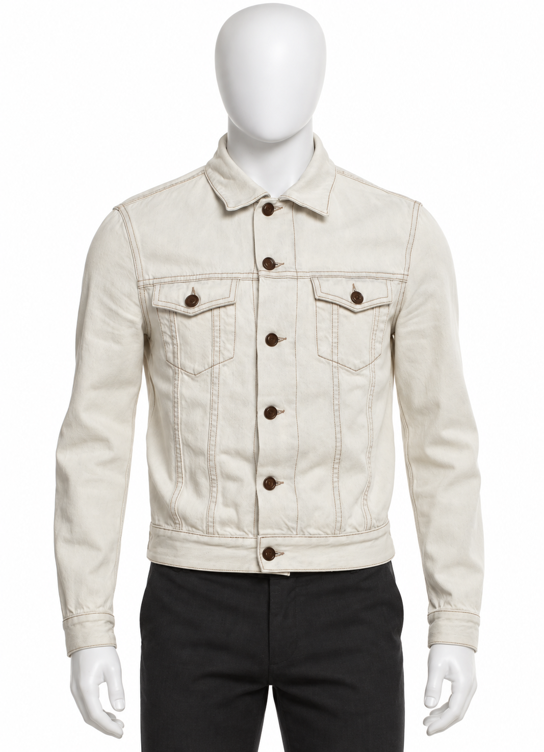 Saint Laurent Paris Men’s Jeans Denim Jacket – Size L men