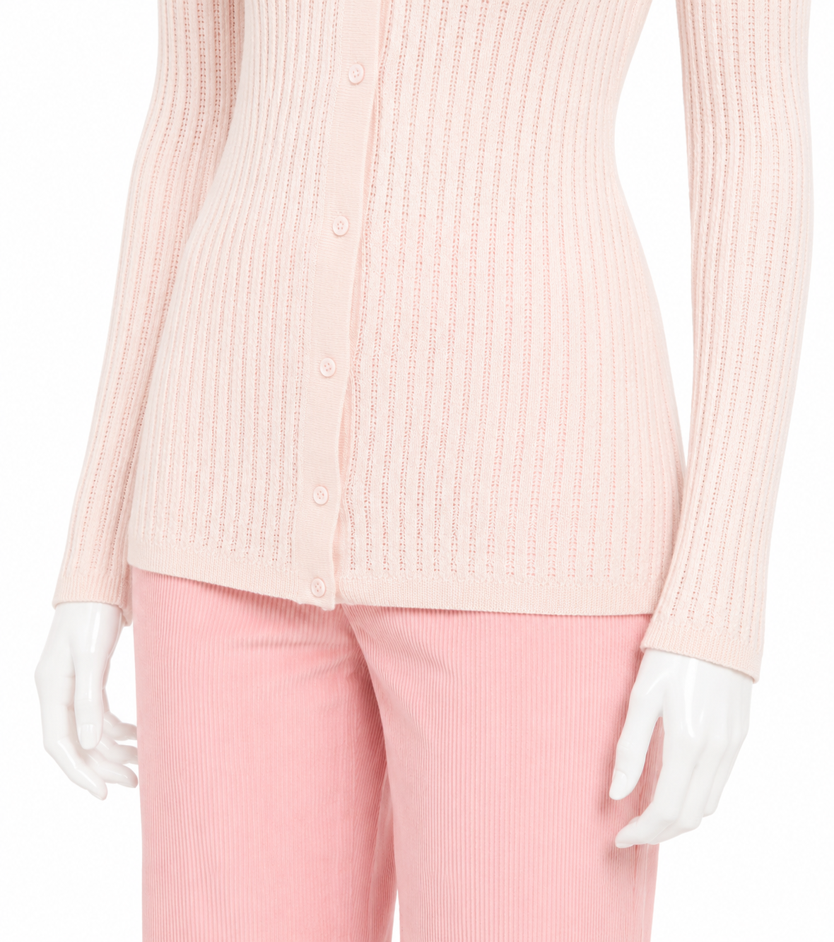 Gabriela Hearst Ribbed Cashmere & Silk Twin Set ladies