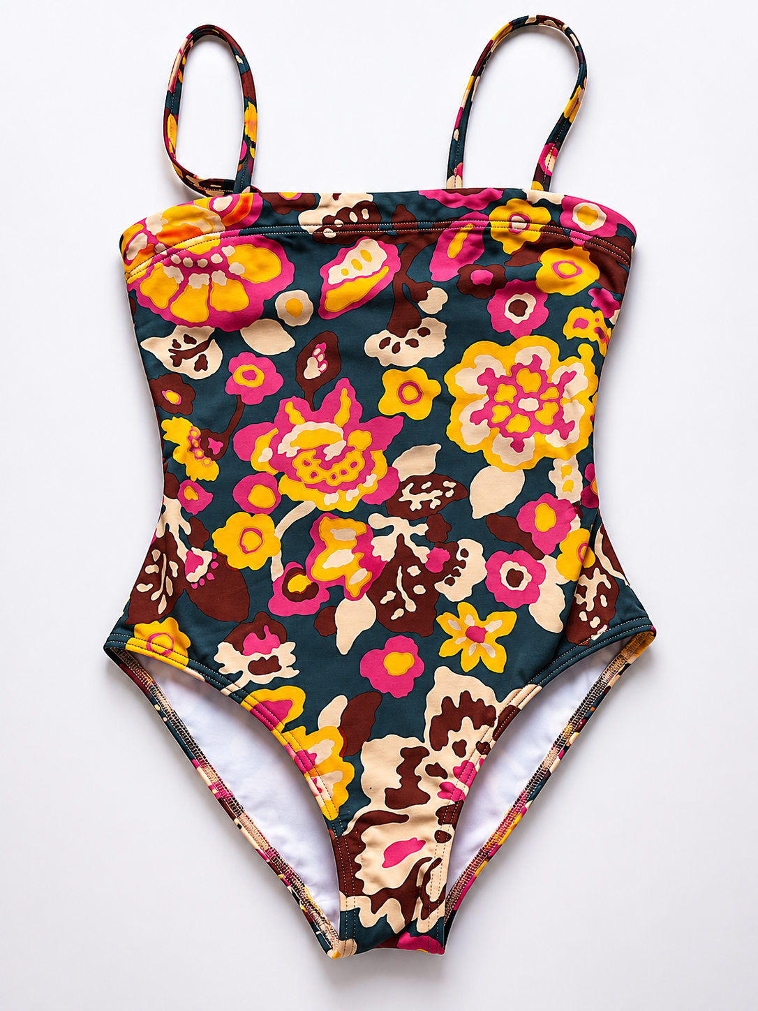 ERES Abstract Print One Piece Swimsuit size M medium ladies