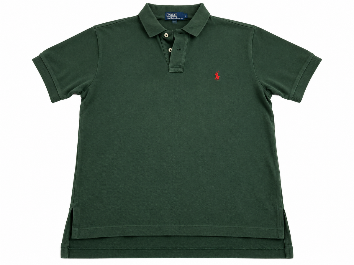 Polo Ralph Lauren Men’s Green Short Sleeve Polo Shirt – Size M men
