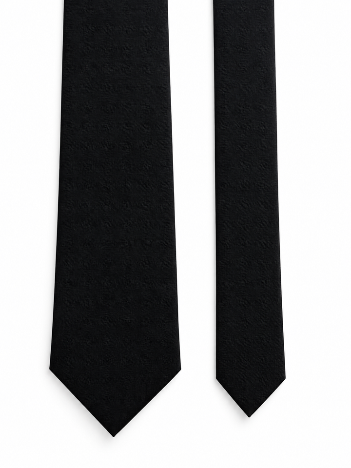 Brunello Cucinelli Men’s Black Wool Tie men