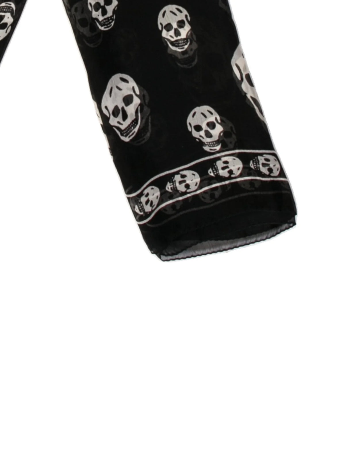 Alexander McQueen Silk Skull Scarf ladies