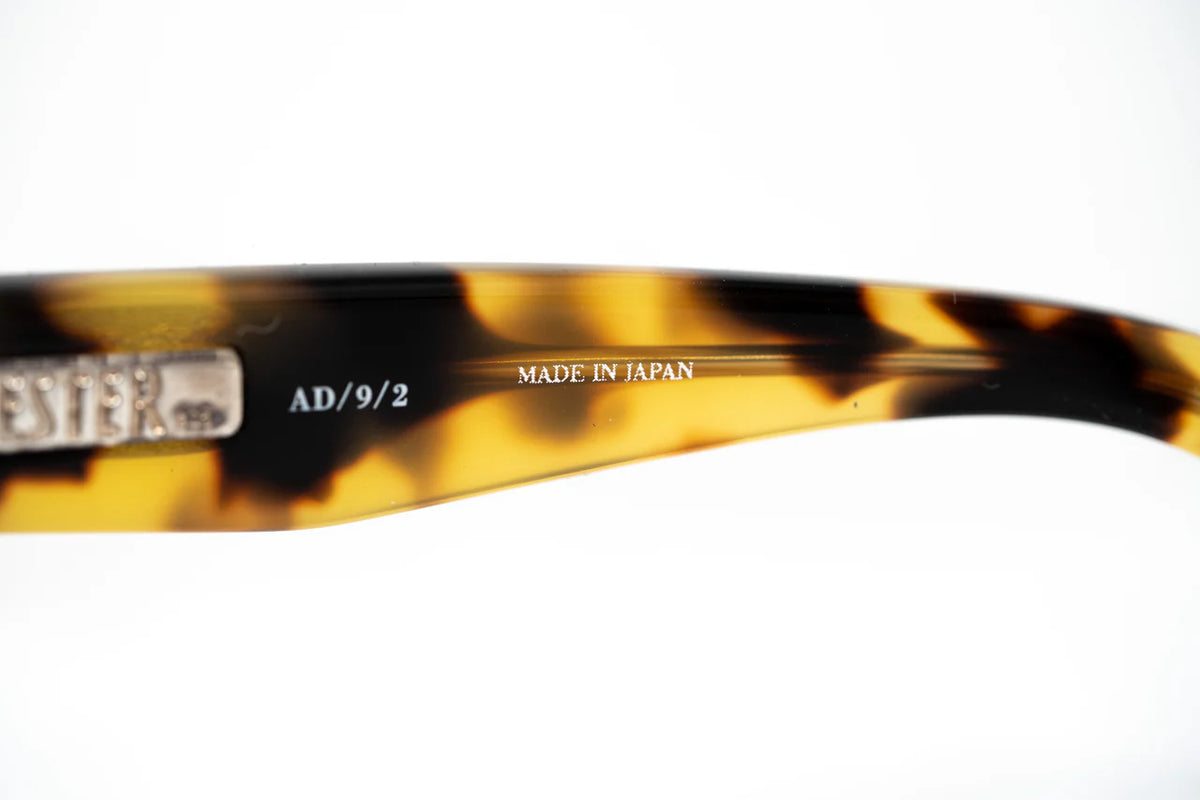 Ann Demeulemeester AD/9/2 Sunglasses D-Frame Tortoise 925 Real Silver LADIES