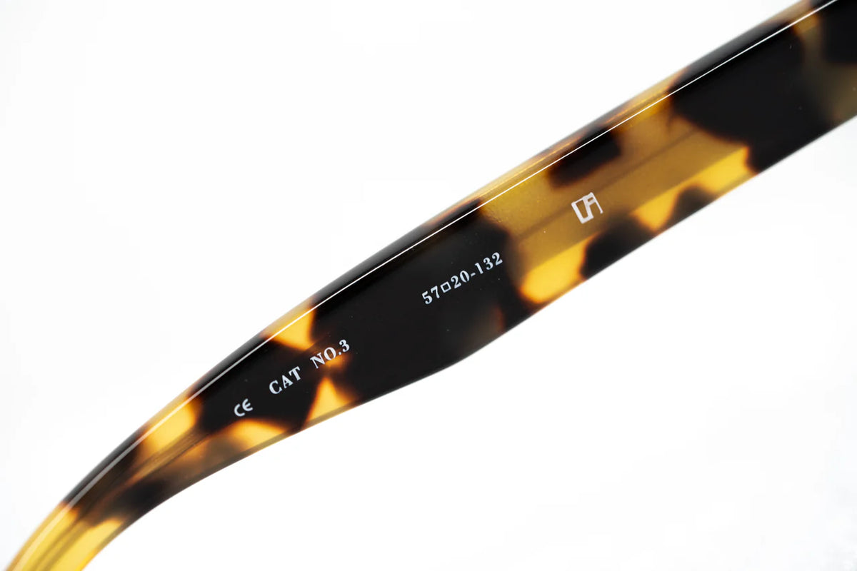 Ann Demeulemeester AD/9/2 Sunglasses D-Frame Tortoise 925 Real Silver LADIES
