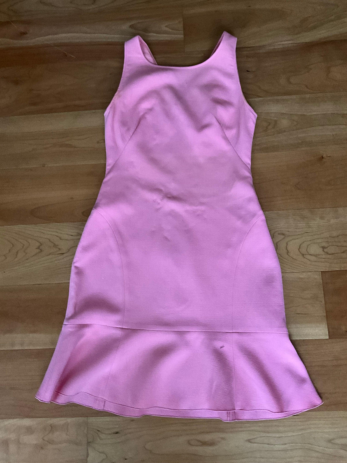 $1,900 Emilio Pucci Pink Virgin Wool Sexy Shift Dress I 38 UK 6 US 4 ladies