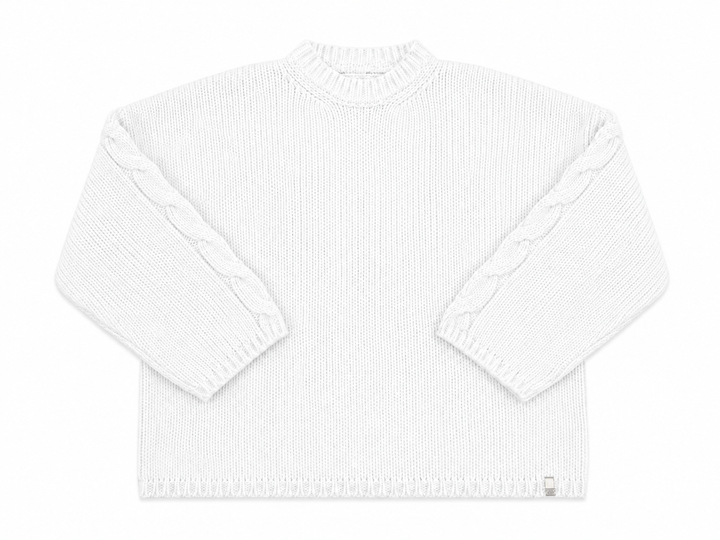 Herno White Cashmere Knit Jumper size 38 ladies