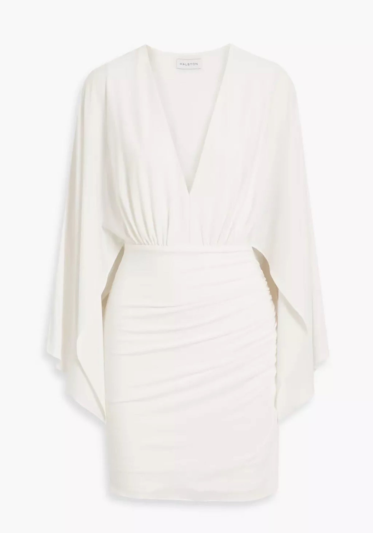 Halston Heritage OAKLYN DRESS IN JERSEY in White Size UK 10 US 6 ladies