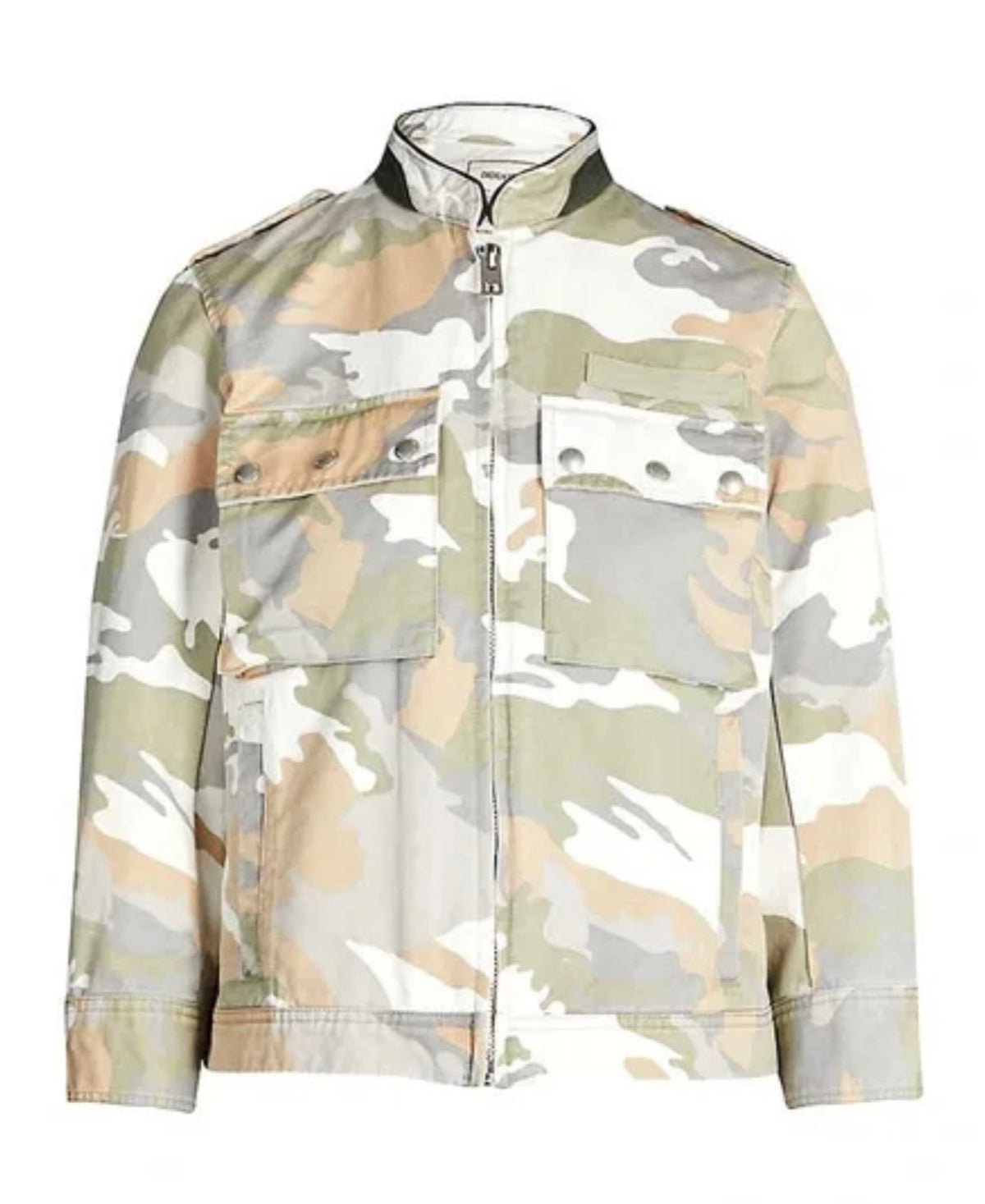 Zadig & Voltaire Kavy Camou Army Jacket Size M medium ladies
