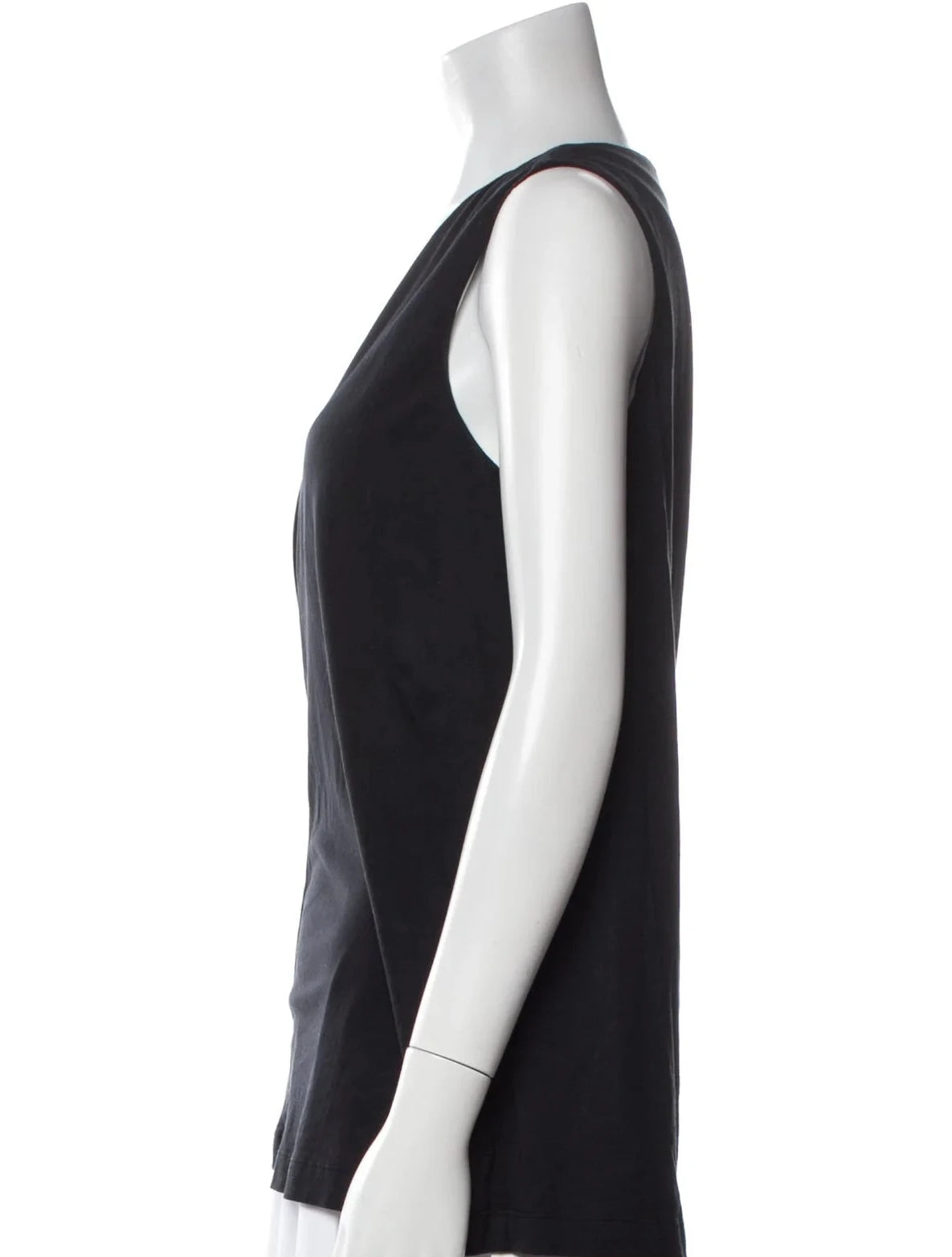 Brunello Cucinelli Monili V-Neck Sleeveless Top Size S small ladies
