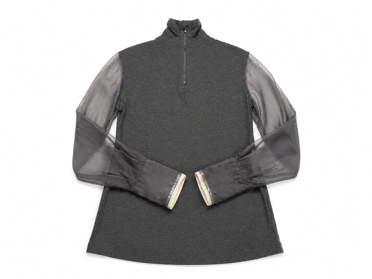 Brunello Cucinelli Monili-Embellished Turtleneck Top ladies