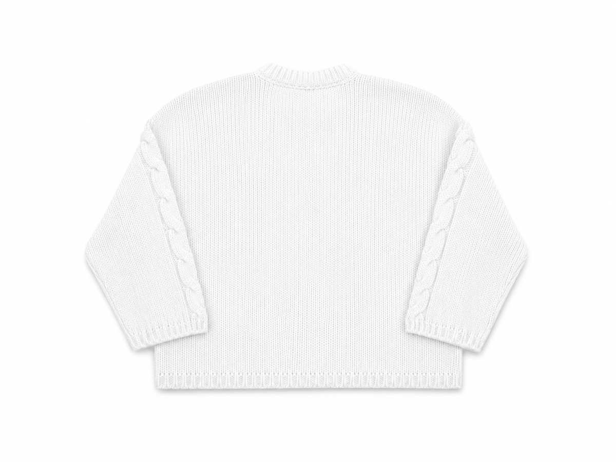 Herno White Cashmere Knit Jumper size 38 ladies