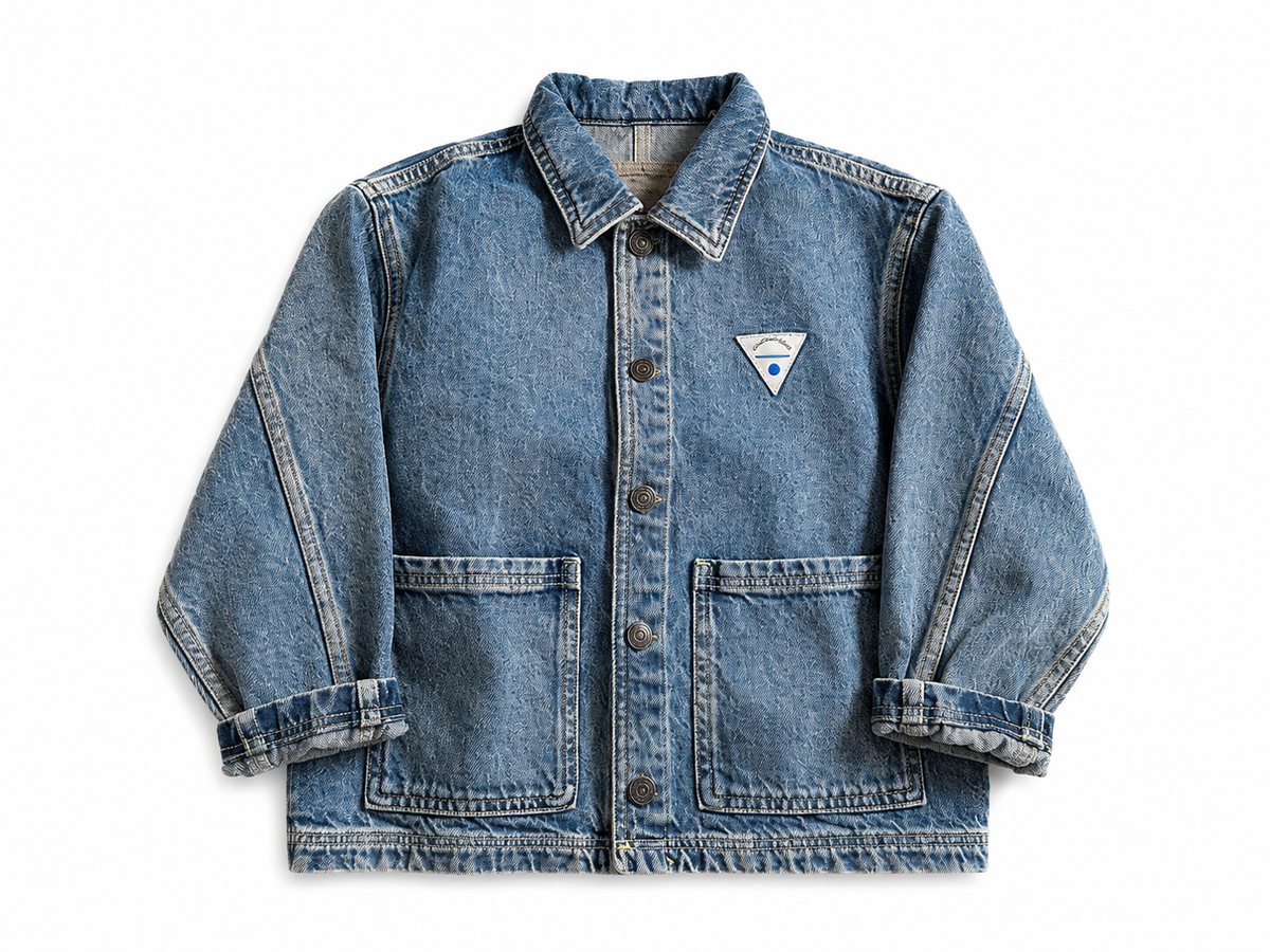 American Vintage Kids Denim Jacket – Size 7 Years old children