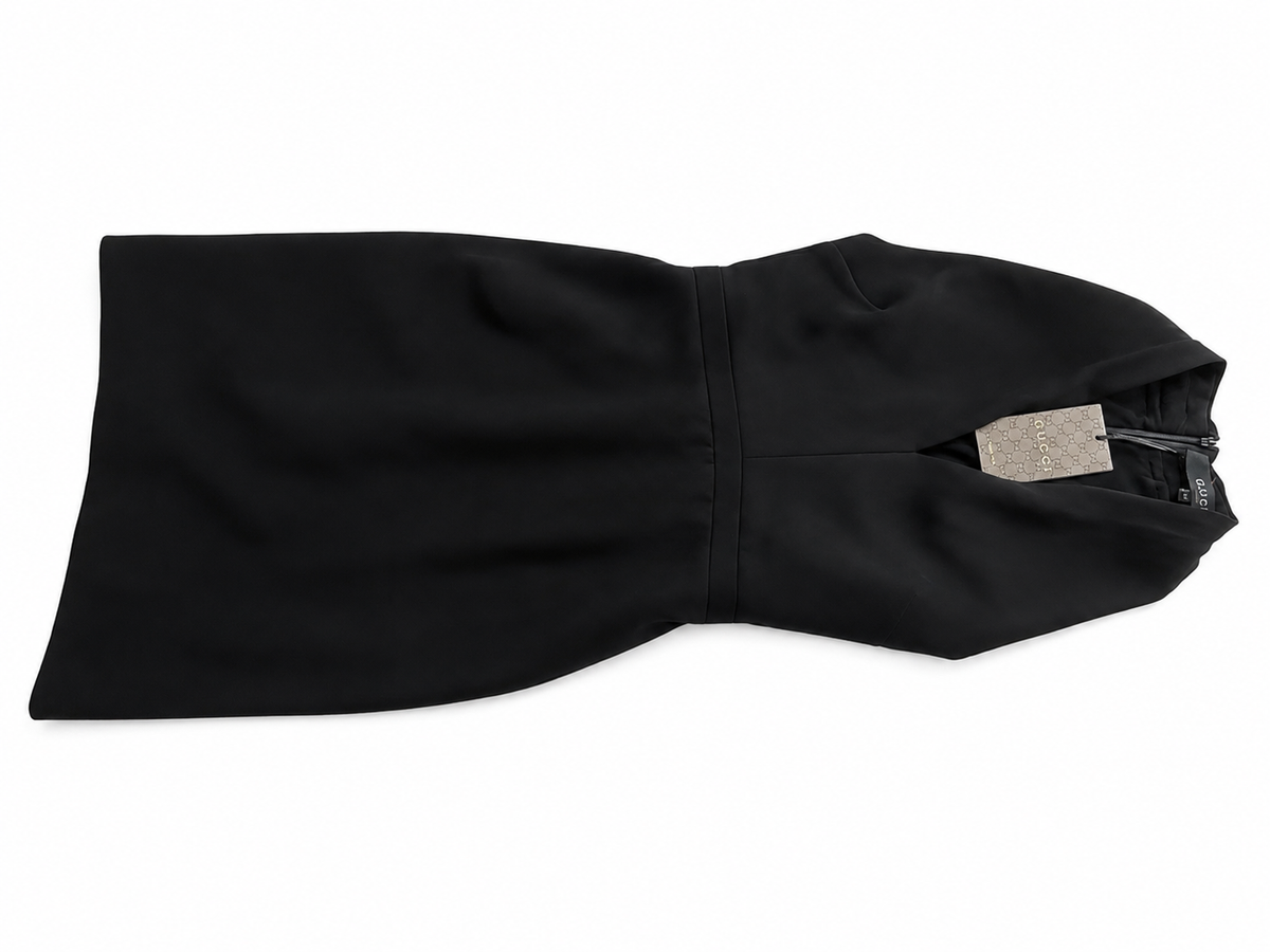 Gucci Black Sleeveless Knee-Length Dress Size IT 36 / XS ladies