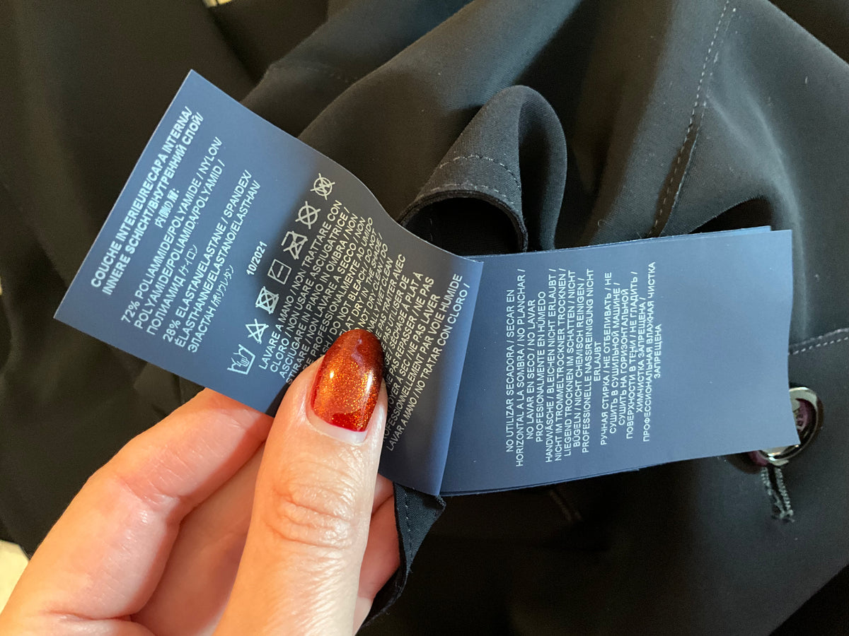Herno Waterproof Black Blazer Jacket Size I 40 UK 8 US 4 ladies