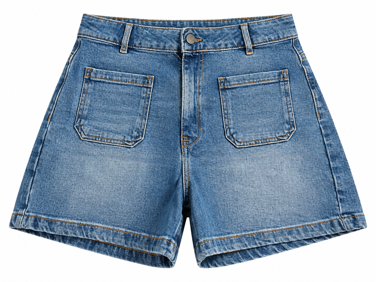 HUSH Denim Shorts size UK 12 US 8 ladies