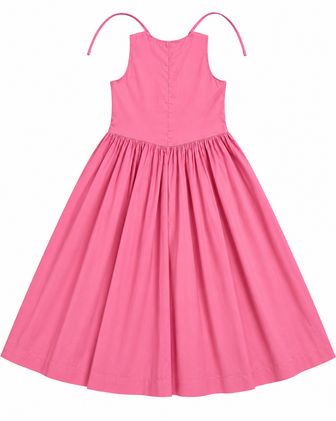 PINKO Pink Techno Poplin Midi Dress – Size XS ladies