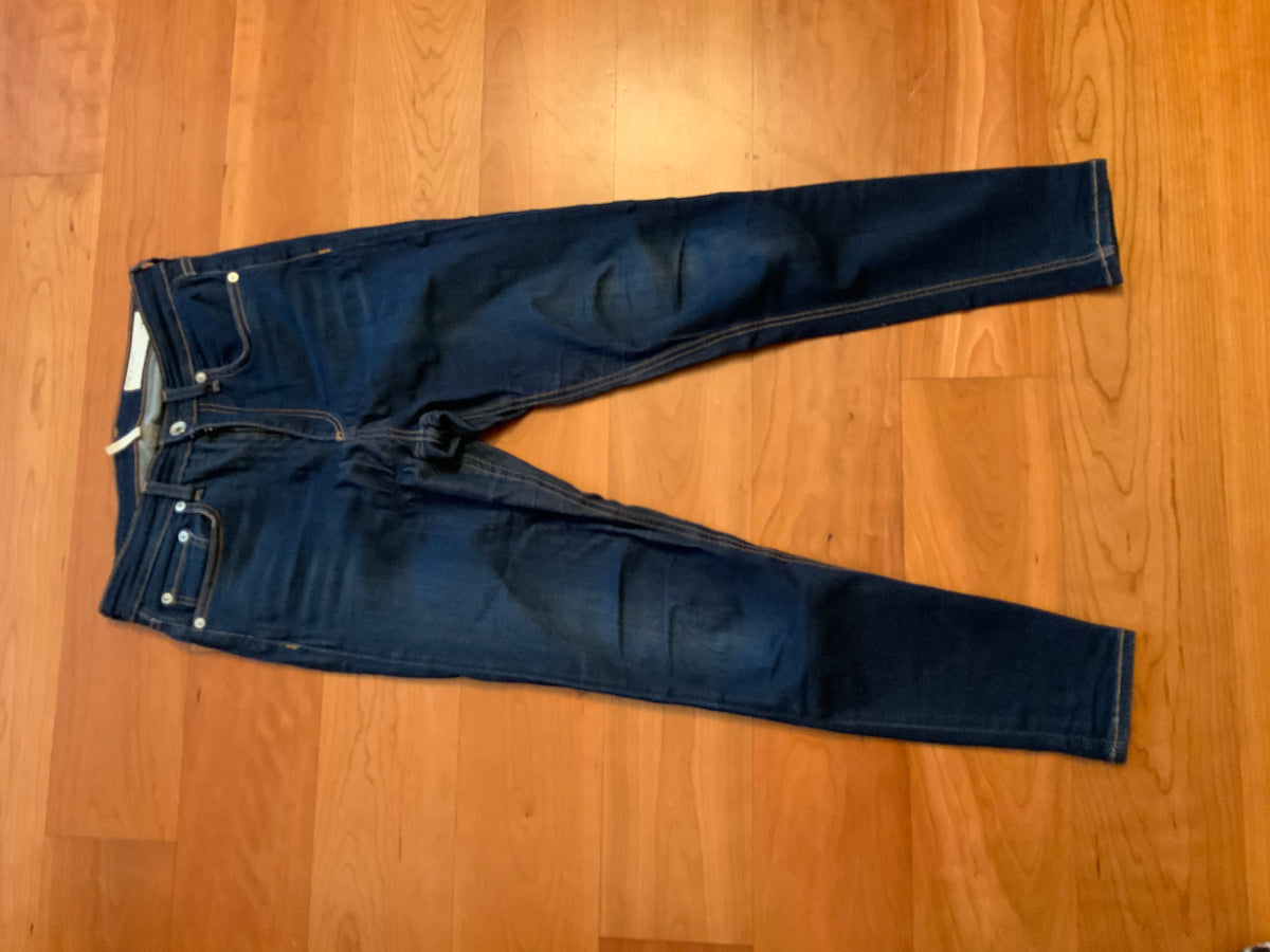 Rag & Bone / JEAN high-rise skinny-fit jeans denim size 27 ladies