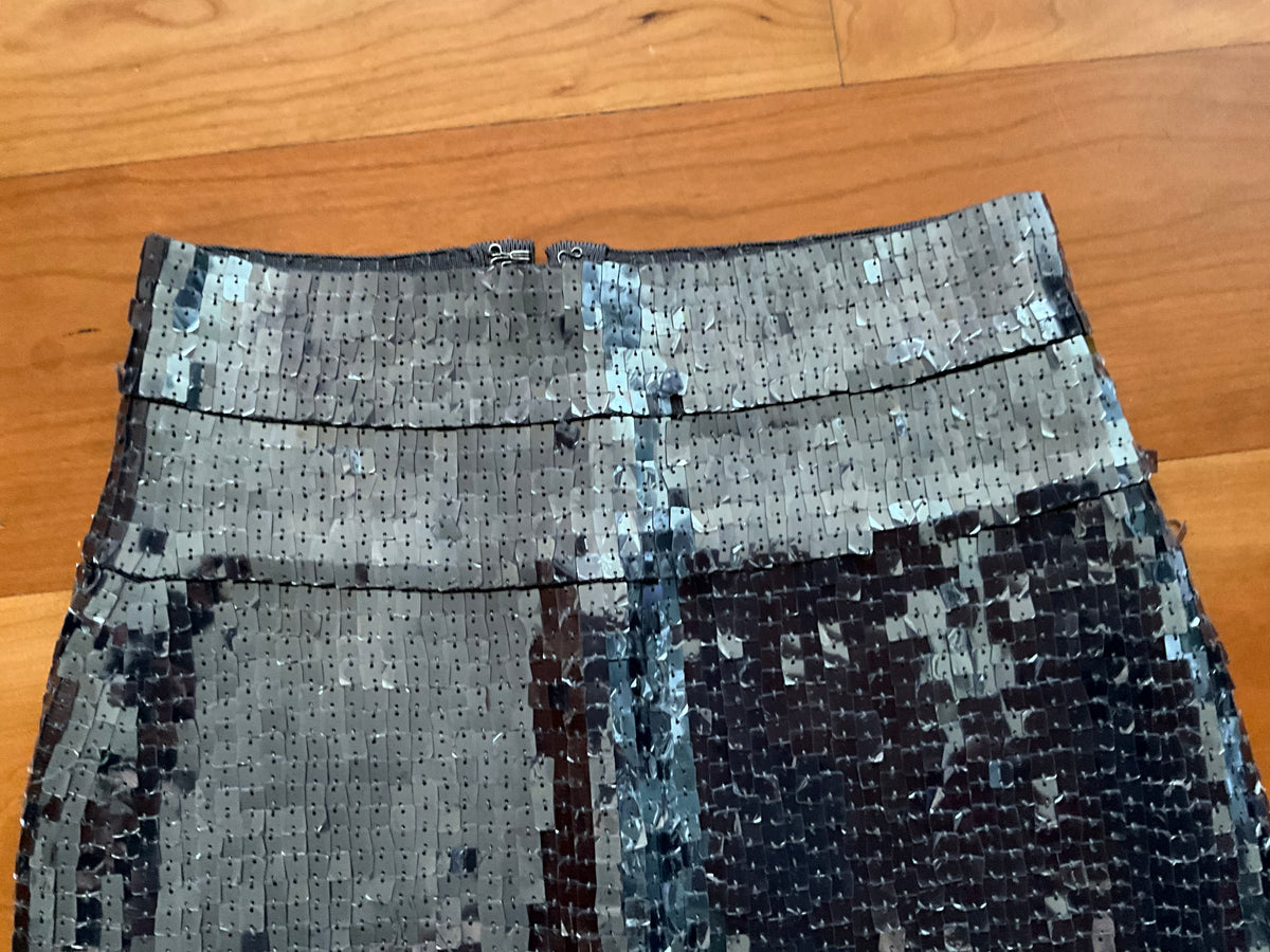 Herve Leger Sequins MOST SEXY bandage Skirt Size XS -seen on celebrities ladies