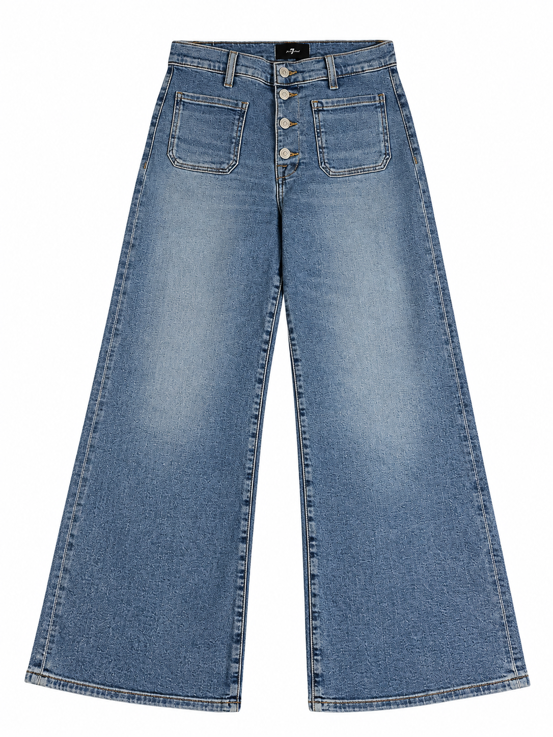 7 For All Mankind High-Waisted Wide-Leg Jeans ladies