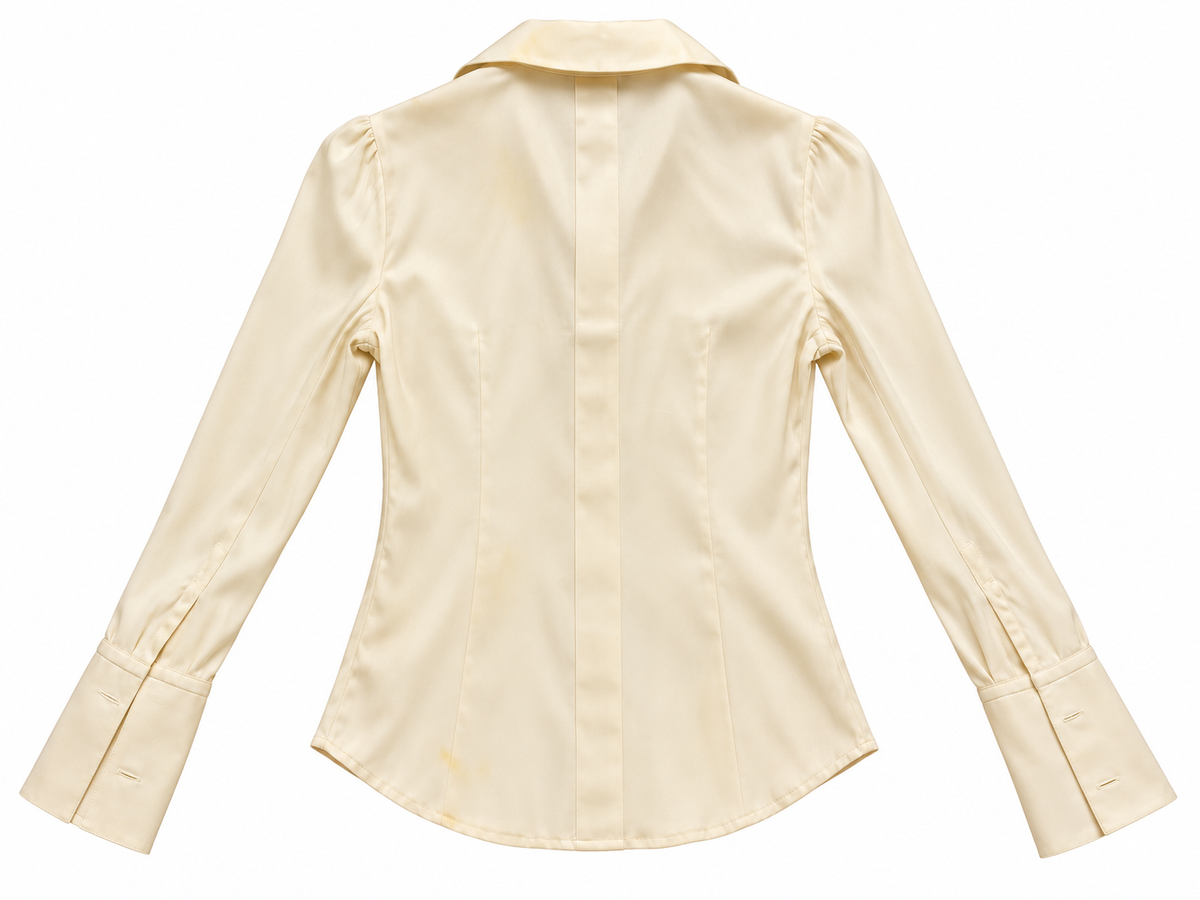 Loro Piana Women’s Ivory Silk Blouse Shirt – Size IT 38 / XS ladies