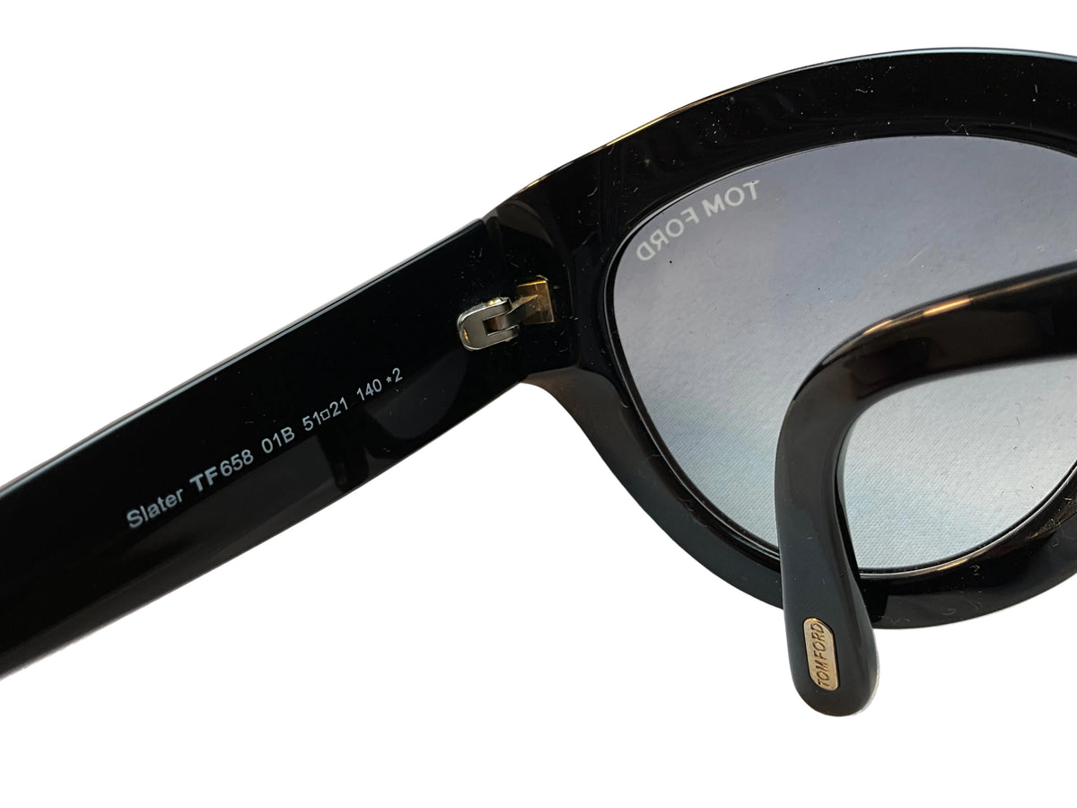 TOM FORD Slater FT0658 Black Sunglasses ladies